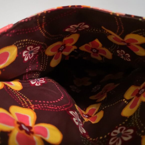 Vera Bradley Floral Buttercup Flipster Hipster Bag Flap Magnetic Closure - Picture 7 of 7